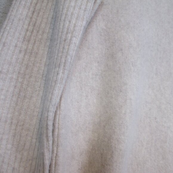 Saks Fifth Avenue Merino Wool Blend Turtleneck Sweater Womens Beige Knit S - Picture 4 of 10